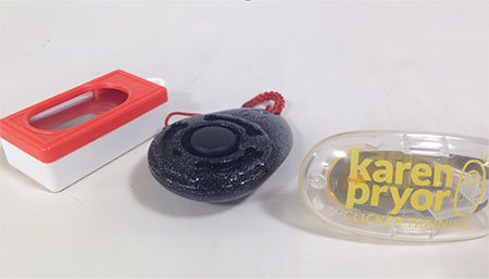 クリッカー 犬のトレーニングアイテム